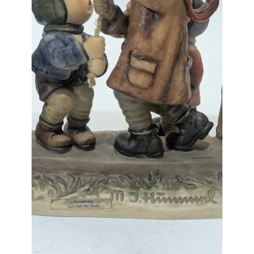 Hummel Goebel‎ Century Collection HUM 487 “Let’s Tell The World” 1990 w/ Box